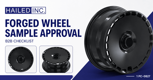 FORGED WHEEL SAMPLE APPROVAL: B2B CHECKLIST - Hailed Inc.
