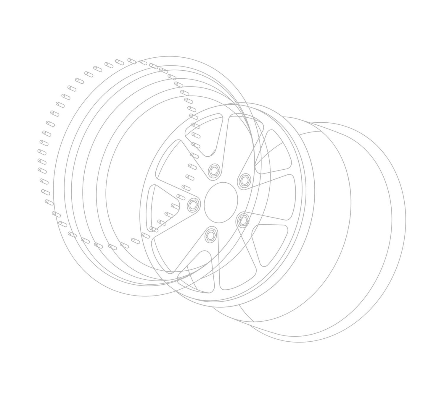 3-Piece Forged Wheels - Hailed Inc.