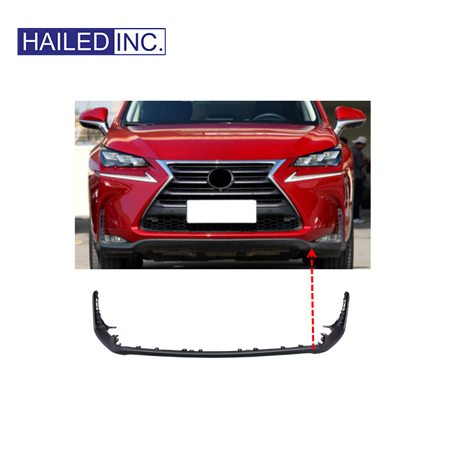 Lexus NX200 2015-2017 Front Bumper Spoiler Lip Fits OEM 52411-78010
