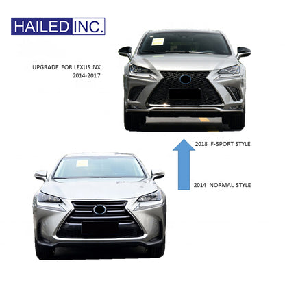 Lexus NX200 2015-2017 Upgrade to 2018-2021 F-Sport Front Bumper Kit