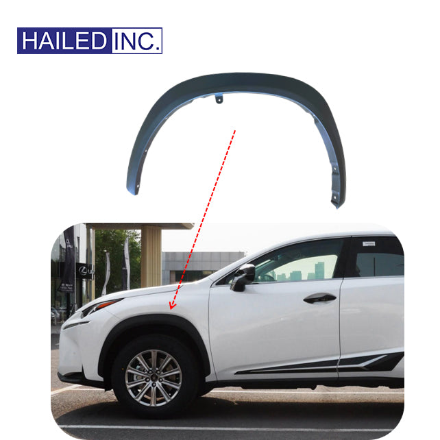 Lexus NX200t 2015-2026 Front Wheel Fender Trim Fits OEM 75601-78010