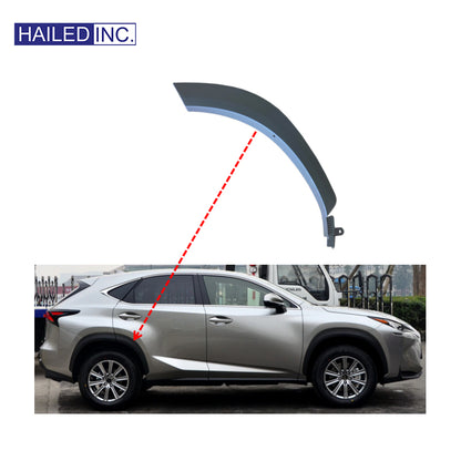 Lexus NX200t 2015-2026 Rear Wheel Fender Trim Fits OEM 75062-78010,75061-78010
