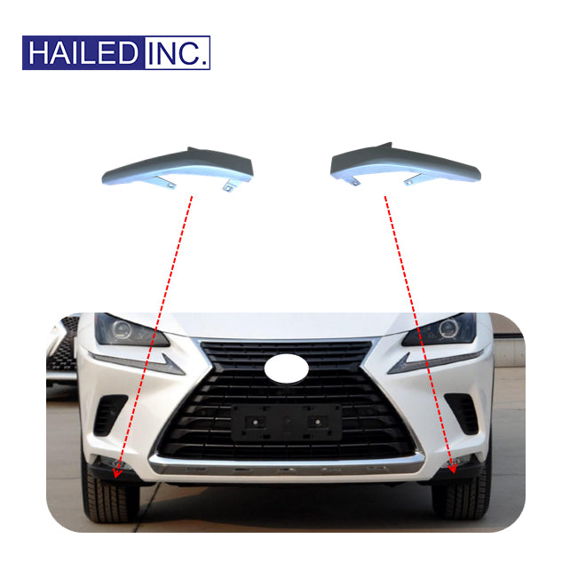 Lexus NX300 2018-2021 Front Bumper Spoiler Bar Chin Fits OEM 52447-78010,52448-78010