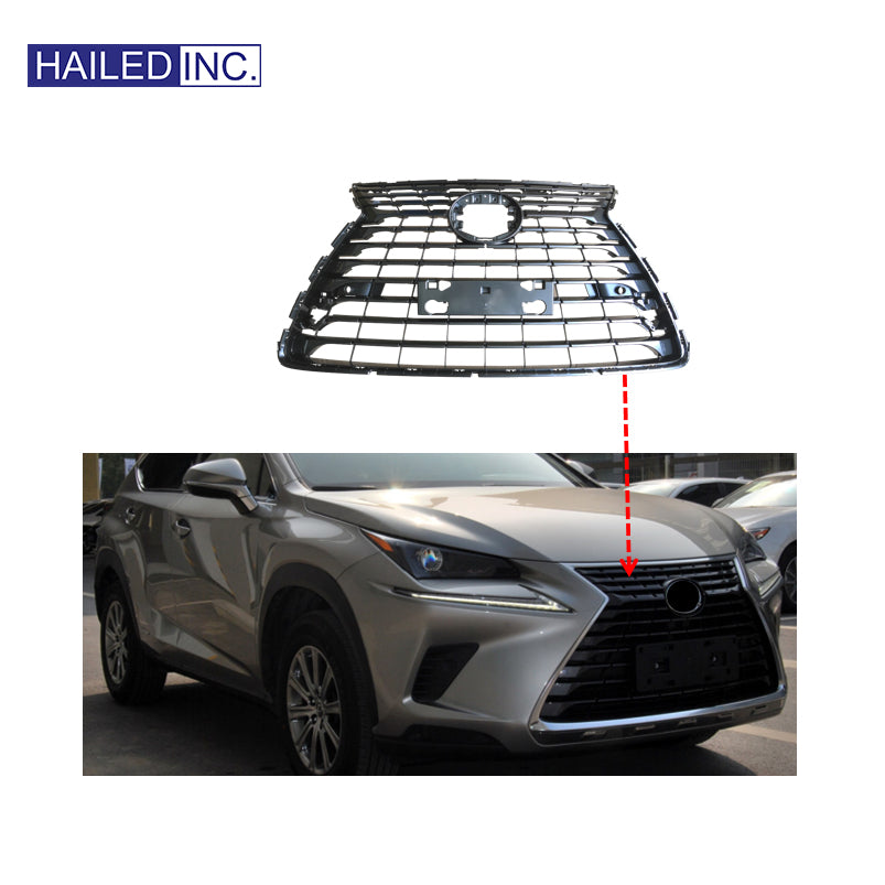 Lexus NX300 2018-2021 Grille Fits OEM 53101-78150,53101-78200,53101-78110,53101-78190