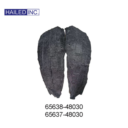 Rear Fender Liners OEM 65638-48030 65637-48030 for Lexus RX350 2009-2015