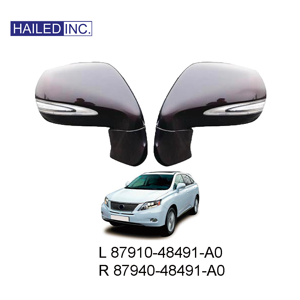 Side View Mirror 16 Pin Wires 87910-48491_87940-48491 for Lexus RX350 2009-2011
