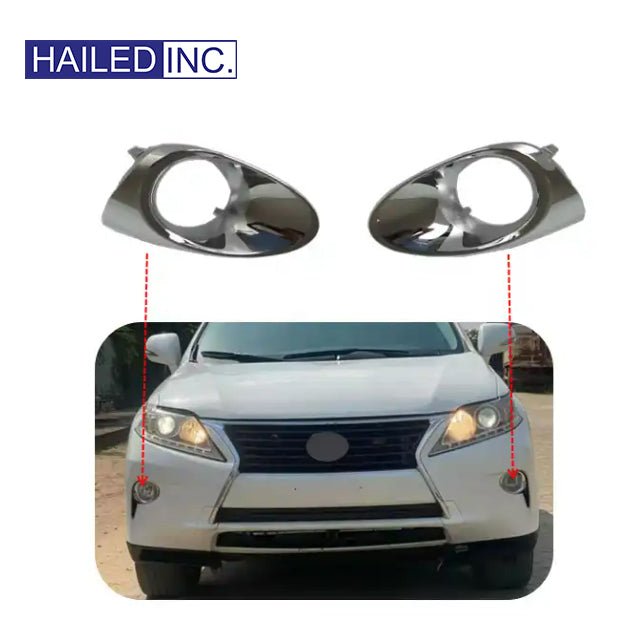 Lexus RX270 2012-2015 American Version Fog Light Cover Fits OEM 81481-0E110 81482-0E110 - Front View