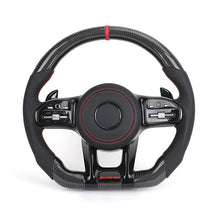 Mercedes Carbon Fiber Custom Steering Wheel | Fits C63 Series - Front View