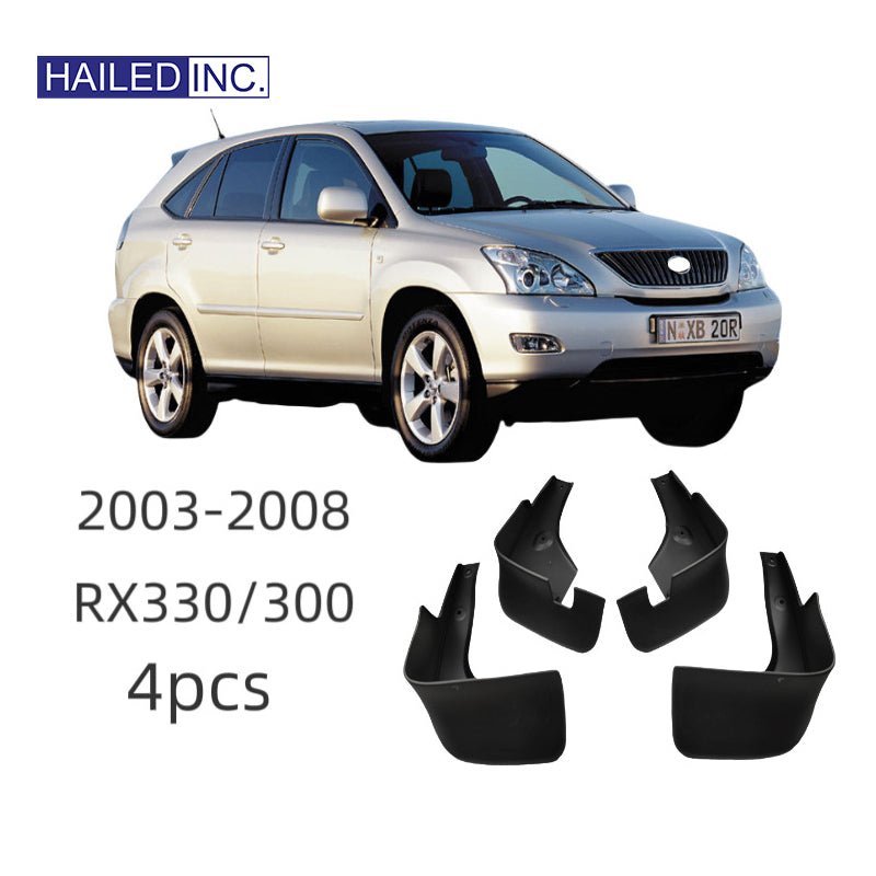 Car Splash Guard Mud Flaps Mudguards for Lexus RX300 2003 - 2008 - Hailed Inc.