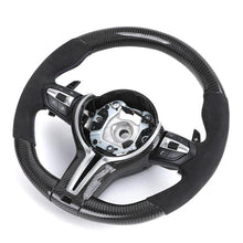 BMW M-Sport Carbon Fiber Custom Steering Wheel | Fits F30, F10, F32, E60 Series - Side View
