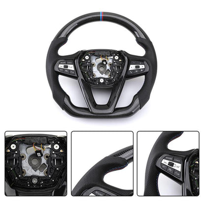 Custom Carbon Fiber Auto Car Steering Wheel for BMW G Series G20 G80 G21 G81 G22 G30 G31 G32 G11 G12 G14 G15 G16 G01 G02 G05 G06 - Hailed Inc.