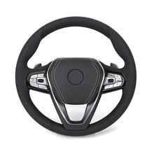 BMW Full Leather Custom Steering Wheel | Fits F10, F20, F30, F31 Series - Front View