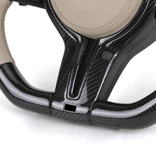 BMW Carbon Fiber Custom Steering Wheel | Fits F10, F30, F11, F26 Series - Side View