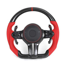 BMW Carbon Fiber Custom Steering Wheel | Fits F10, F30, E70, E71 Series - Front View