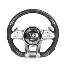 Mercedes Carbon Fiber Custom Steering Wheel | Fits C43, C63 Series - Front View
