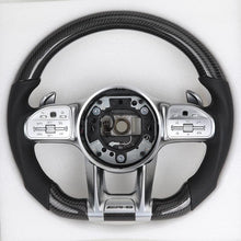 Mercedes Carbon Fiber Custom Steering Wheel | Fits C43, C63 Series - Side View