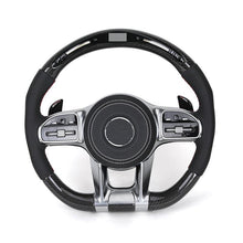 Mercedes Carbon Fiber Custom Steering Wheel | Fits C63 Series - Front View