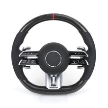 Mercedes Carbon Fiber Custom Steering Wheel | Fits C43 Series - Front View