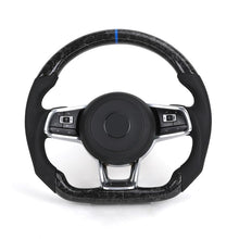 Volkswagen Carbon Fiber Custom Steering Wheel - Side View