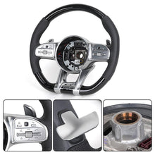 Mercedes Carbon Fiber Custom Steering Wheel | Fits C43, C63 Series - Side View