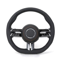 Mercedes Full Leather Custom Steering Wheel | Fits E53, E63 Series - Front View