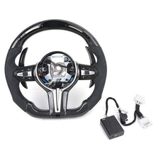 BMW Carbon Fiber Custom Steering Wheel | Fits F10, F50, F30, F32 Series - Side View