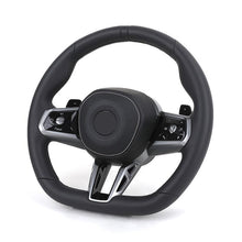 BMW M-Sport Full Leather Custom Steering Wheel | Fits F10, F30, F20, F01 Series - Side View