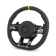 Mercedes Full Leather Custom Steering Wheel - Front View