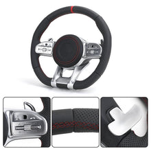 Mercedes Full Leather Custom Steering Wheel - Side View