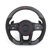 Mercedes Carbon Fiber Custom Steering Wheel - Front View
