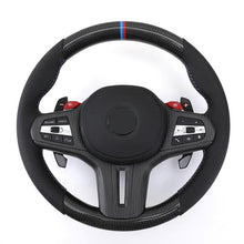 BMW M-Sport Carbon Fiber Custom Steering Wheel | Fits G38, G25, G30, G80 Series - Front View