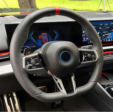 BMW Full Leather Custom Steering Wheel | Fits F10, F15, F16, F30 Series - Side View