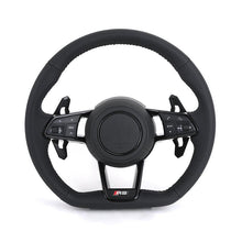 Audi Full Leather Custom Steering Wheel - Front View