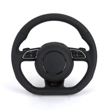 Audi Full Leather Custom Steering Wheel - Front View
