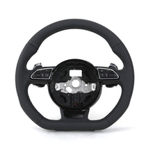 Audi Full Leather Custom Steering Wheel - Front View