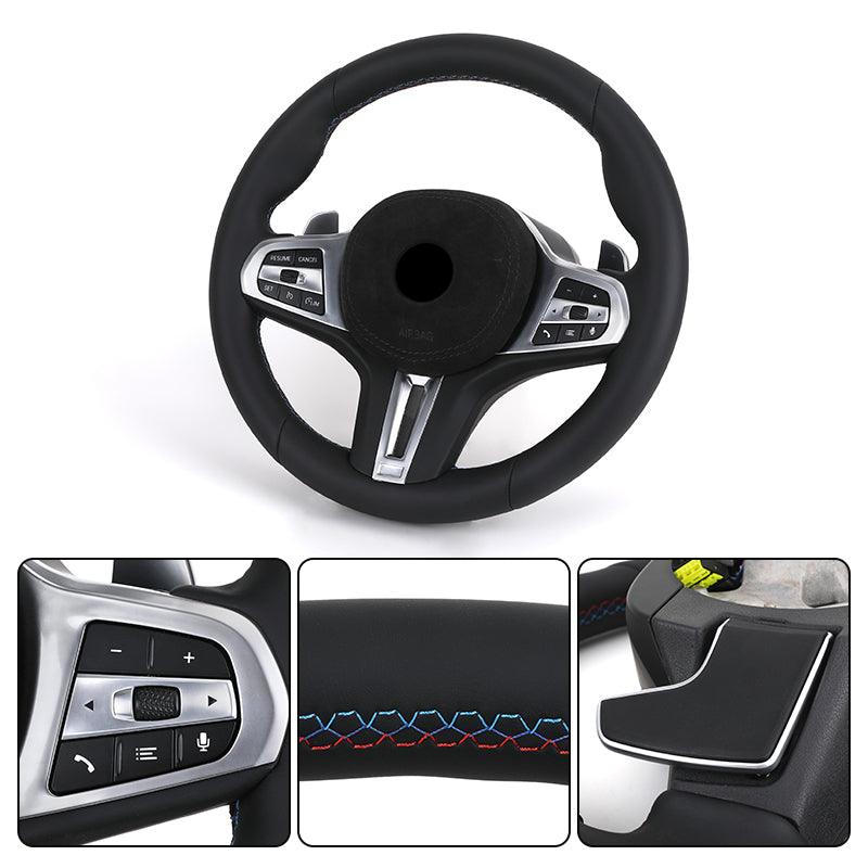 Custom Sport Volant Lenkrad Steering Wheel for BMW F90 M5 G20 G21 G30 G31 G32 X3 G01 X4 X3M F97 X4M F97 02 X5 G05 X6 G06 G11 G12 - Hailed Inc.