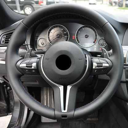 Custom Steering Wheel for BMW 1 3 5 7 Series X5 F15 E70 X6 F16 E71 X1 E84 F20 F22 F30 F32 F36 F40 F80 F90 E30 E92 F34 X2 F21 F33 - Hailed Inc.