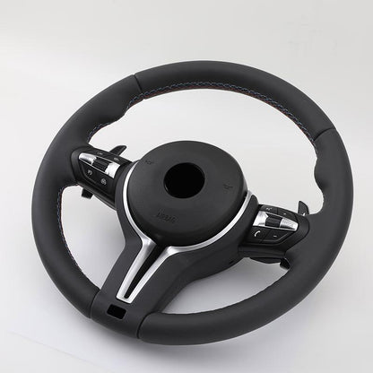 Custom Steering Wheel for BMW 1 3 5 7 Series X5 F15 E70 X6 F16 E71 X1 E84 F20 F22 F30 F32 F36 F40 F80 F90 E30 E92 F34 X2 F21 F33 - Hailed Inc.