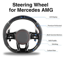 Mercedes Custom Steering Wheel | Fits E63, E53, C63 Series - Side View