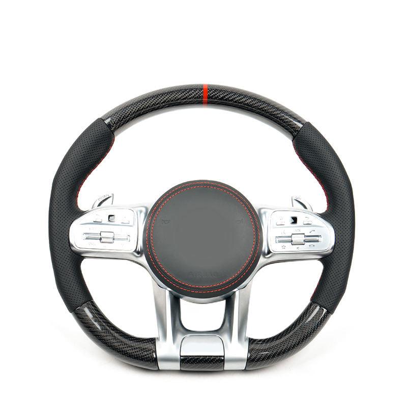 Custom Steering Wheel Volant Direksiyon Lenkrad for Mercedes Benz W212 W203 W204 W205 W222 W213 Cls Gle Glc 43 E63 E53 C63 Amg - Hailed Inc.