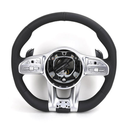 Custom Upgrade Full Leather Steering Wheel for Mercedes Benz Mercedes - Benz AMG GT X166 W213 W205 W204 W222 W212 E63 C63 AGM - Hailed Inc.