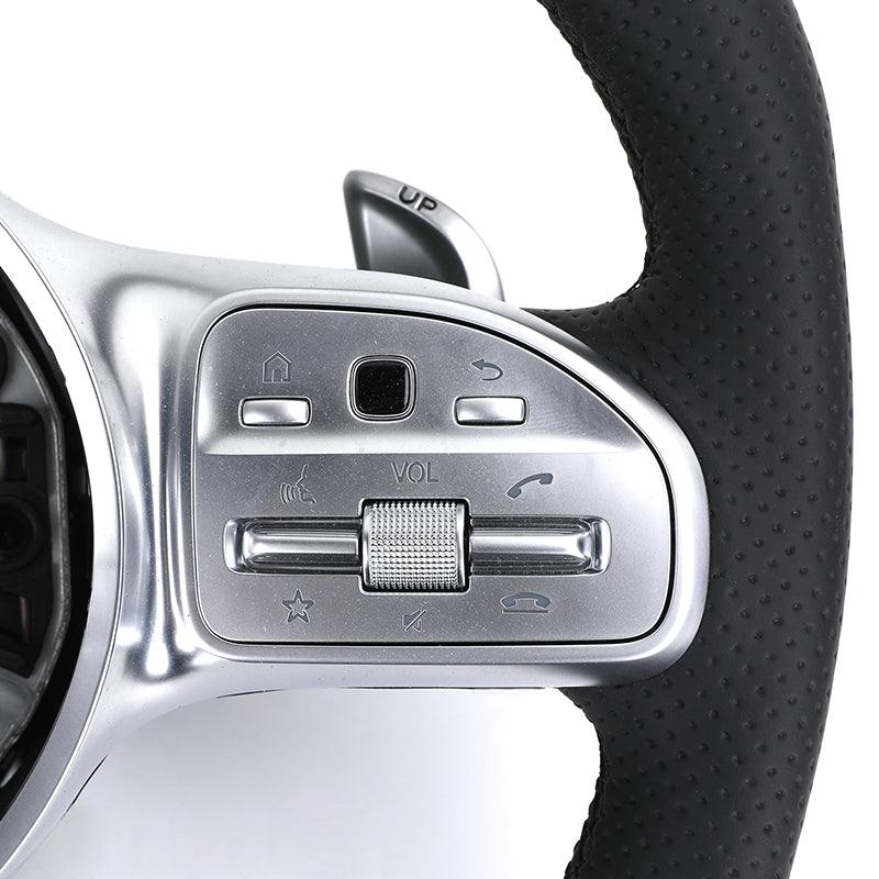 Custom Upgrade Full Leather Steering Wheel for Mercedes Benz Mercedes - Benz AMG GT X166 W213 W205 W204 W222 W212 E63 C63 AGM - Hailed Inc.