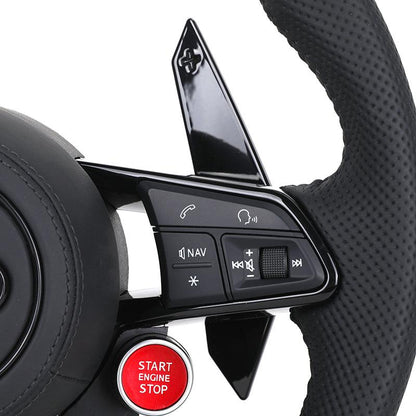 Custom Upgrade Volant Lenkrad Black Trim Leather Steering Wheel for Audi A3 A4 A5 A6 A7 A8 C7 S8 R8 Rs3 RS6 B8 B9 S7 RS S Line - Hailed Inc.