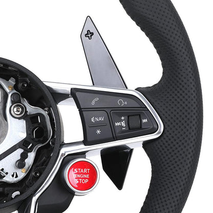 Custom Upgrade Volant Lenkrad Sliver Trim Leather Steering Wheel for Audi A3 A4 A5 A6 A7 A8 C7 R8 Rs3 RS6 B8 B9 S7 RS S Line - Hailed Inc.