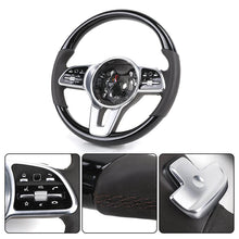 Mercedes Full Leather Custom Steering Wheel - Side View
