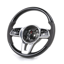 Mercedes Full Leather Custom Steering Wheel - Front View