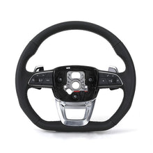 Audi Full Leather Custom Steering Wheel - Front View