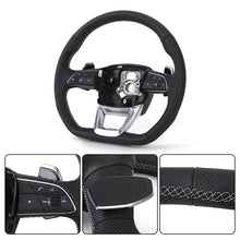 Audi Full Leather Custom Steering Wheel - Side View