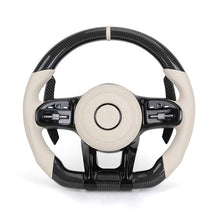 Mercedes Carbon Fiber Custom Steering Wheel | Fits C55, C63 Series - Side View