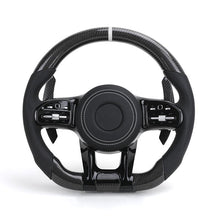 Mercedes Carbon Fiber Custom Steering Wheel | Fits C63 Series - Front View